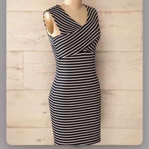 Striped Bodycon Dress